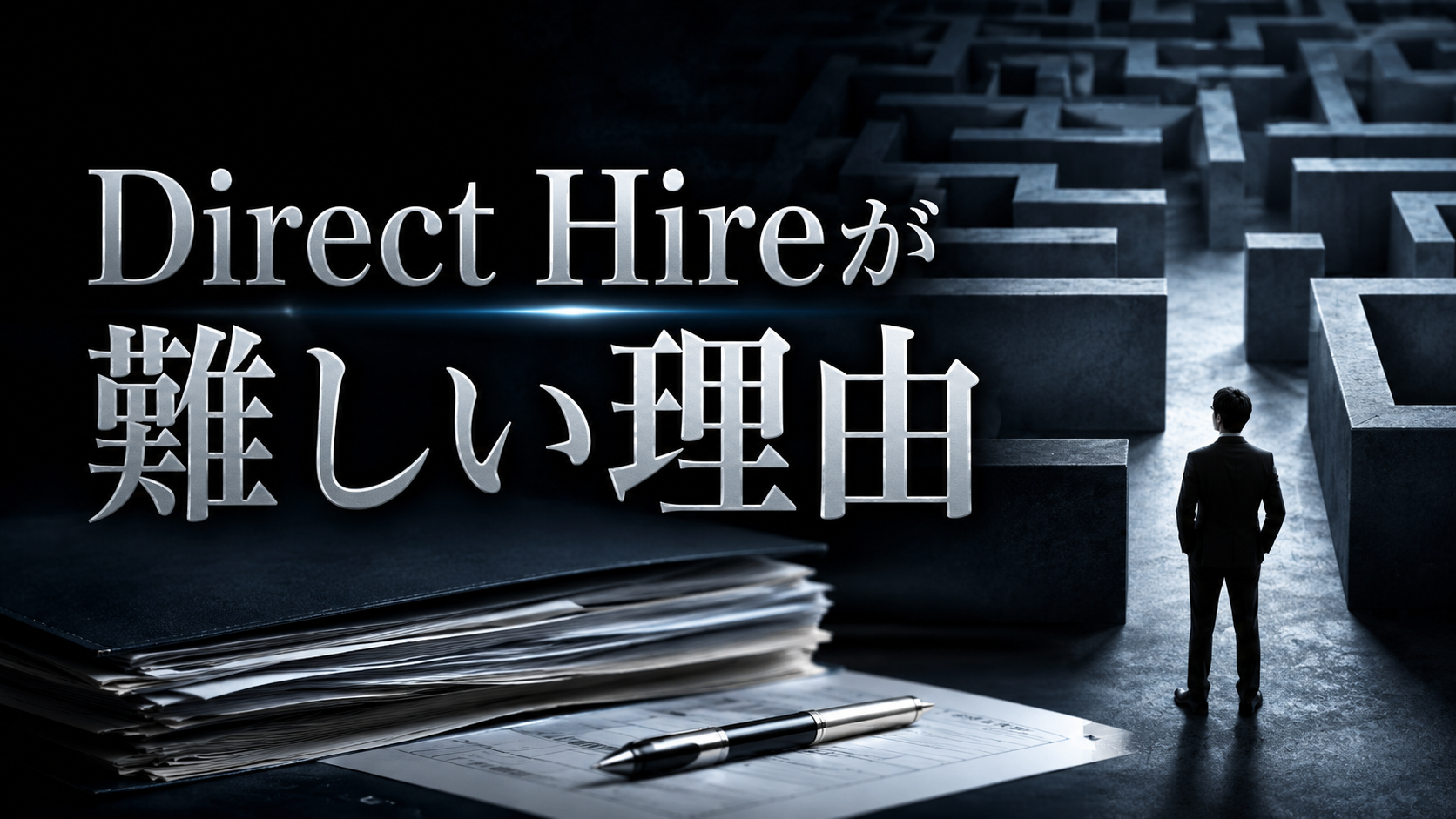 Direct Hireが難しい理由について、フィリピン人材雇用、MWO、雇用契約、手続き確認を表現したアイキャッチ画像