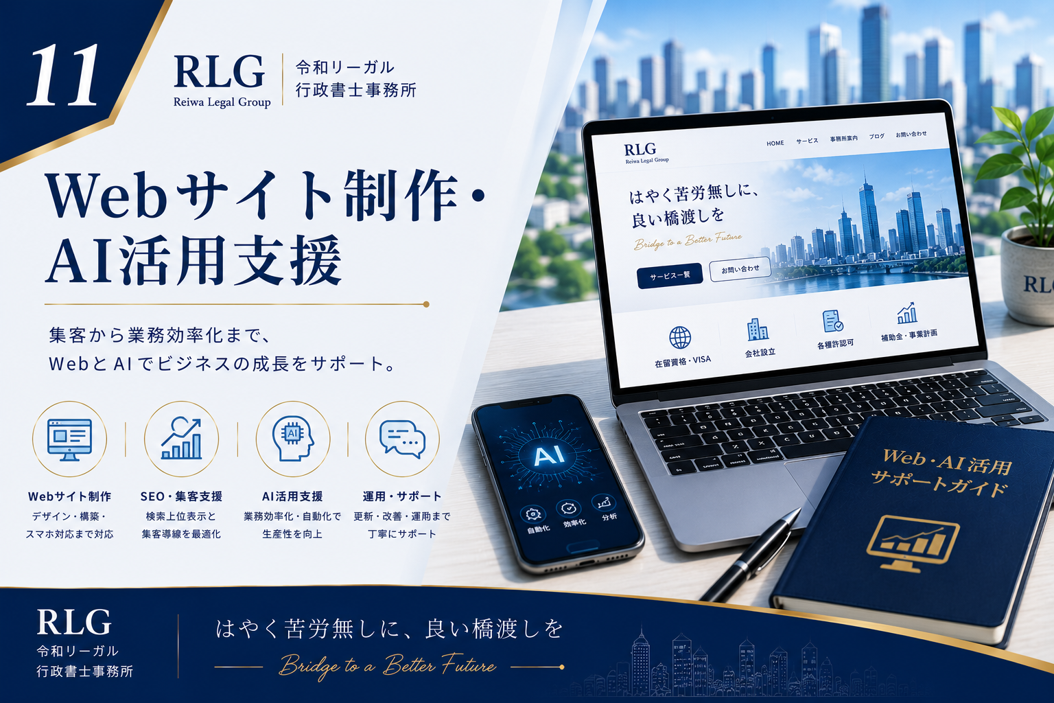 Webサイト制作・AI活用支援